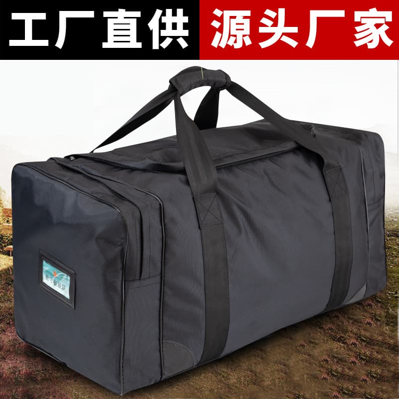 Factory direct sales black front transport bag, front transport bag, left behind bag, left behind bag, carrying bag, handbag