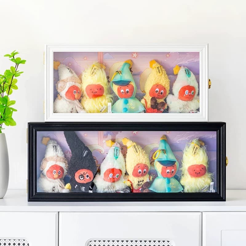 POP MART Star People Sweet Dreams Weather Station Blind Box Storage Box Transparent Display Case Photo Frame Stand Plush Blind Box
