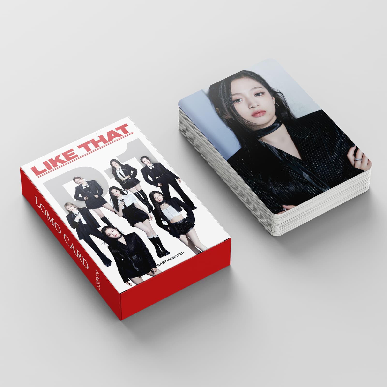 Pre-order 55 Baby Monster Photocards Like That Cards BABYMONSTER HARAM