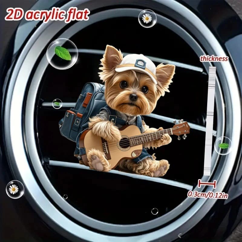 Cross-border Hot Selling Cute Car Vent Clip Air Freshener Car Perfume Clip Air Conditioning Vent Fragrance Interior Decoration