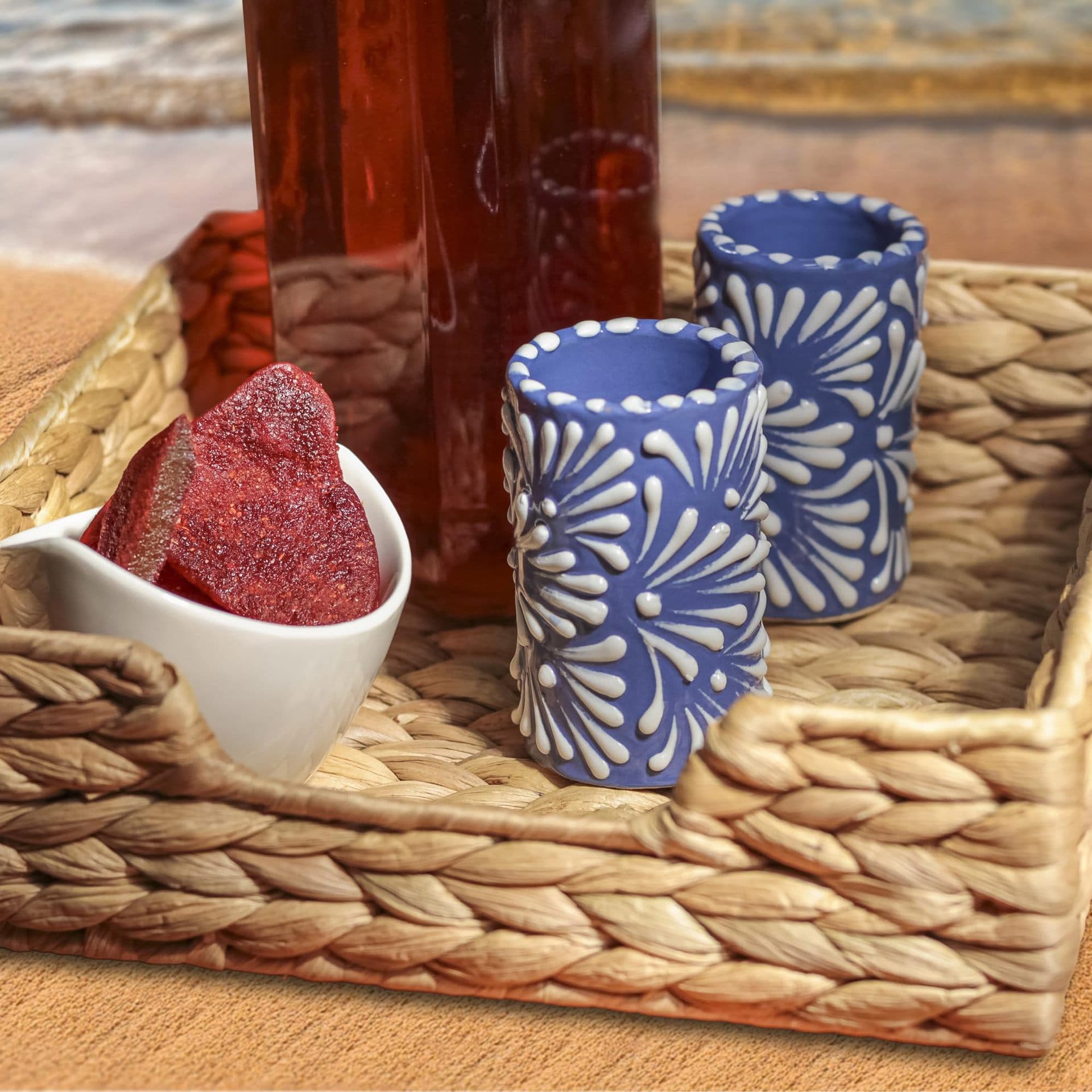 Japanese Embossed Creative Personalized Drinking Cup TIKI MUG Ceramic Tiki Cup Tea Tasting Cup High Aesthetics Tea Set