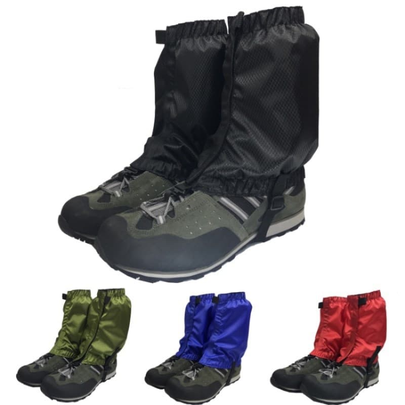 Outdoor Hiking Waterproof Snow Gaiters, Unisex Sandproof Shoe Covers for Trail Running, Desert Foot Protection