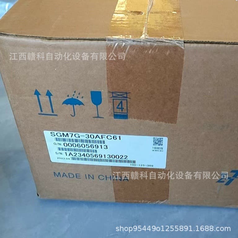 Yaskawa Servo Motor SGM7G-30AFC61 In-Stock Actual Photo Negotiable