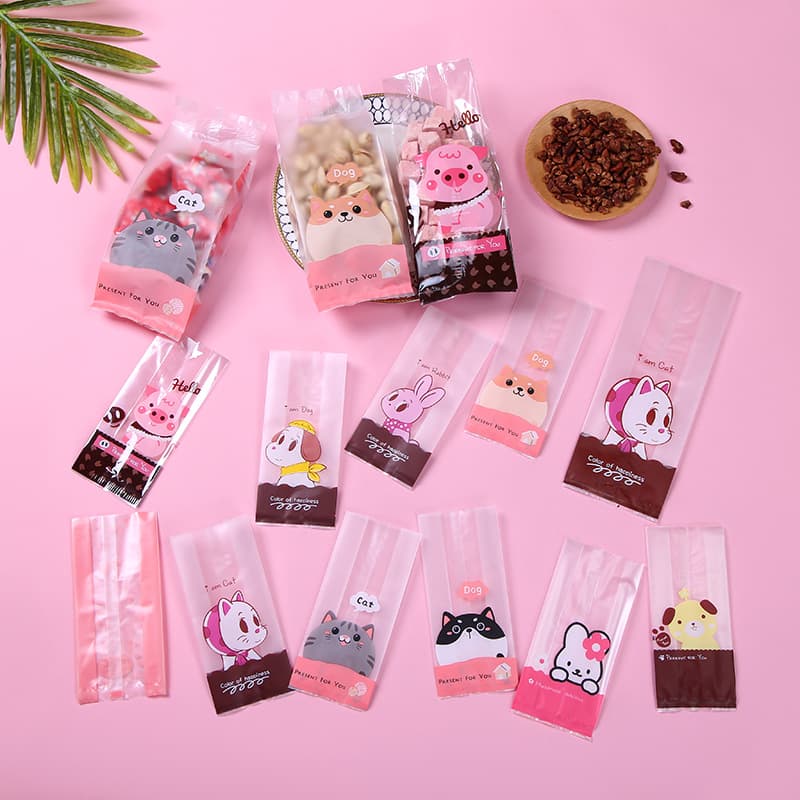 Nougat packaging bag, toffee milk slice packaging bag, machine sealing bag, baked candy food packaging bag