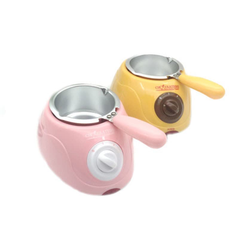Single Pot Chocolate Melting Furnace DIY Handmade Chocolate Machine Electric Heating Melting Pot Fondue Mold Baking Tool