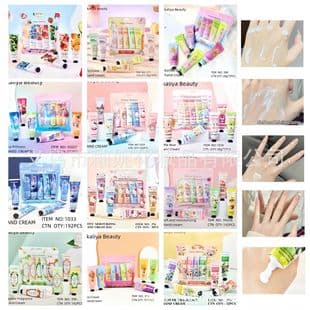 Kaliya Beauty Hydrating Moisturizing Cute Cartoon 5-Pack Pocket Hand Cream for Autumn and Winter, Smooth and Anti-Crack