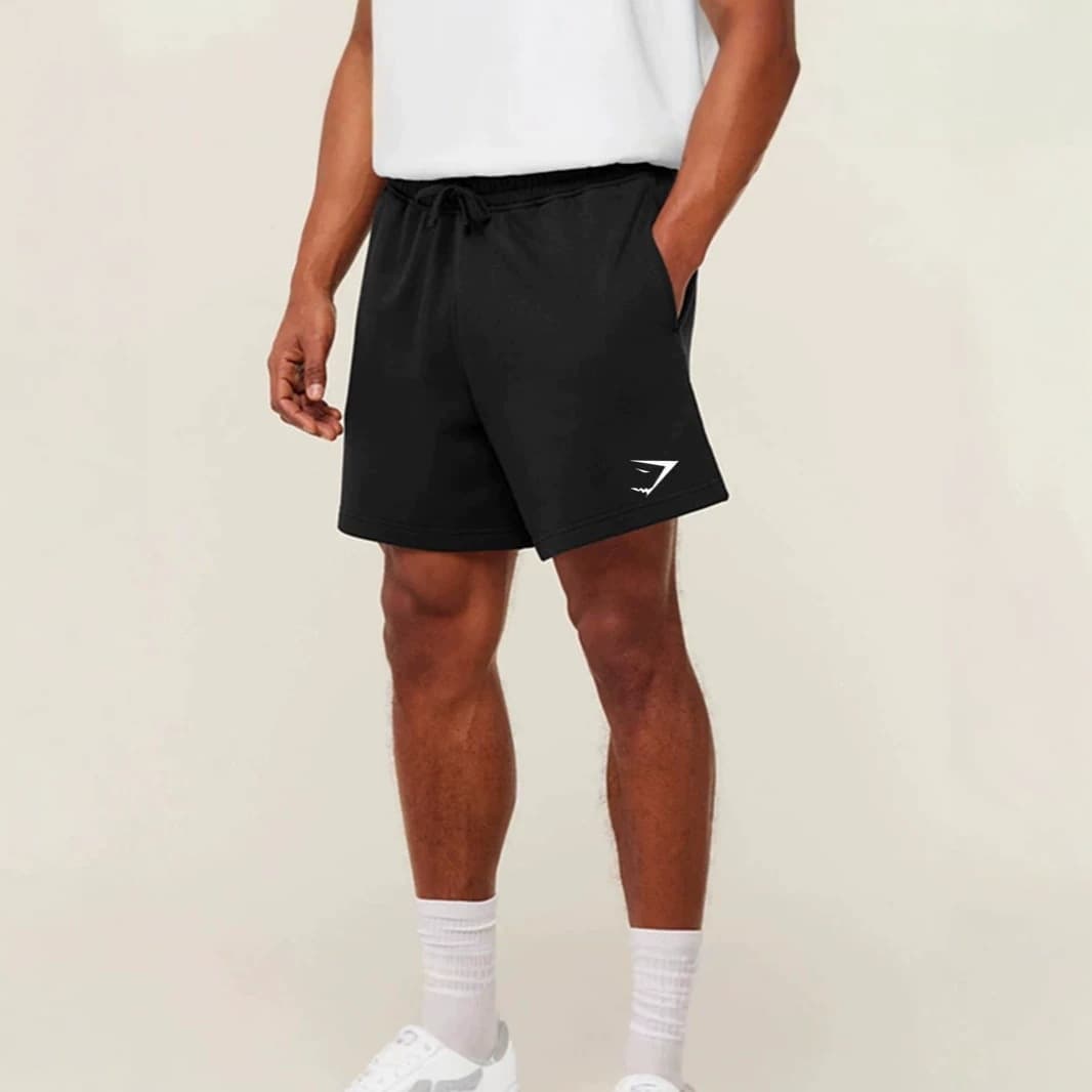 GYMSHARK Men's Loose-Fit Stretch Athletic Running 5-Inch Shorts for Workout and Outdoor