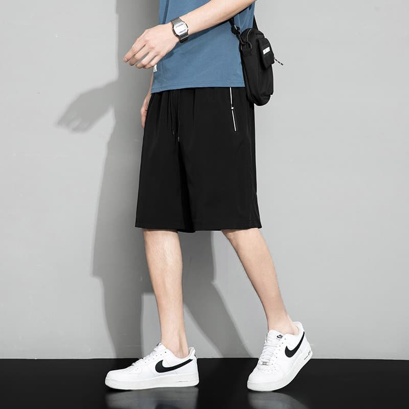 Men's Summer Thin Loose Plus-Size Youth Student Versatile Quick-Dry Sports Shorts Wholesale