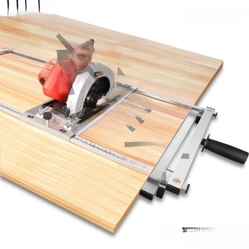 Handheld wood saw, woodworking board cutter, marble cutter base plate modification bracket, multi-functional home renovation tool