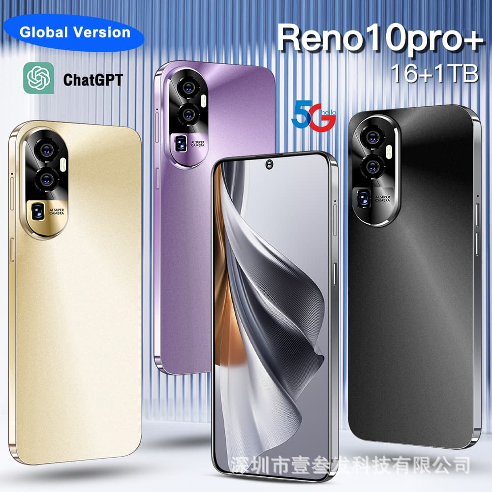 New Reno10 Pro (2+16GB) 7.3-Inch 5G All-in-One Export Cross-Border Popular Smartphone Factory