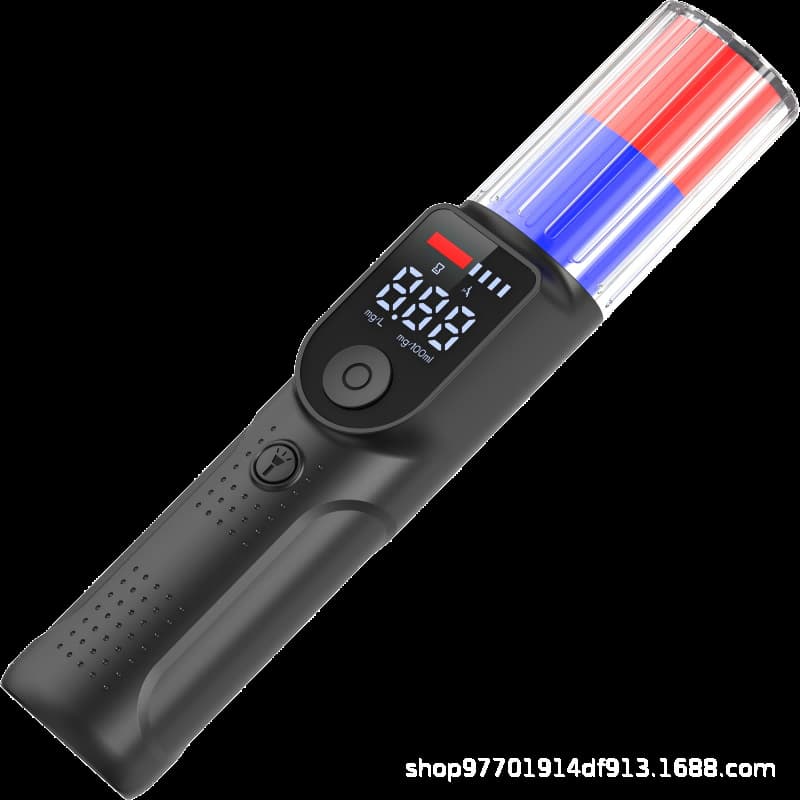 Alcohol Tester Breathalyzer Fast Professional Electrochemical Fuel Cell High-Precision Alcohol Detection Device