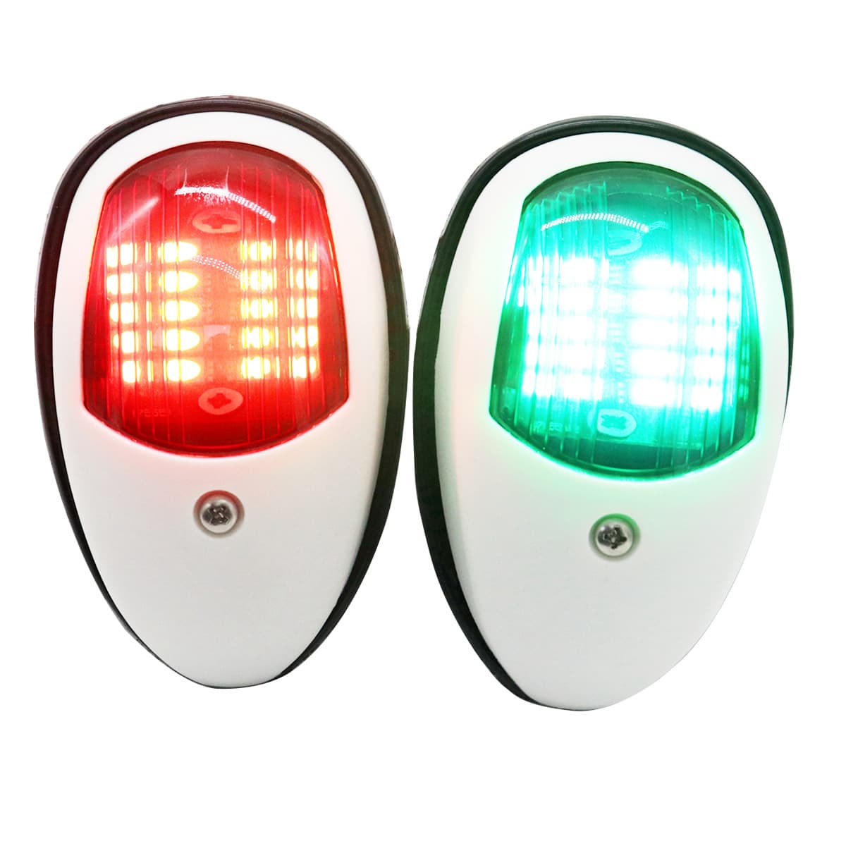 New Marine Navigation Signal Light for Yacht Speedboat Sightseeing Boat LED Signal Left Red Right Green Mast Stern Light