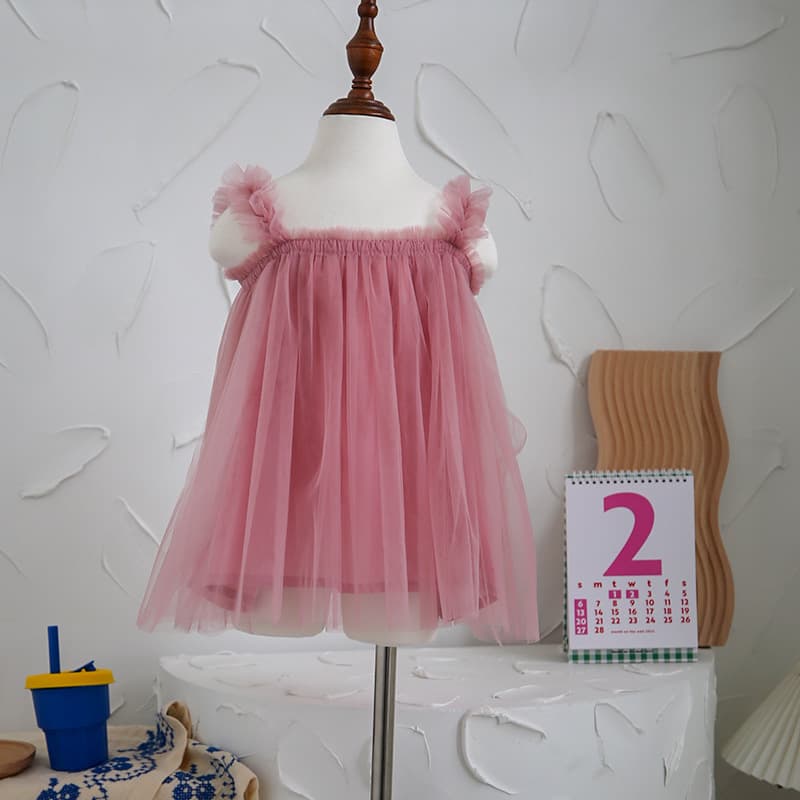 Clearance Sale Summer Girls Dress Ruffle Baby Halter Mesh Skirt Princess Dress Tutu Dress