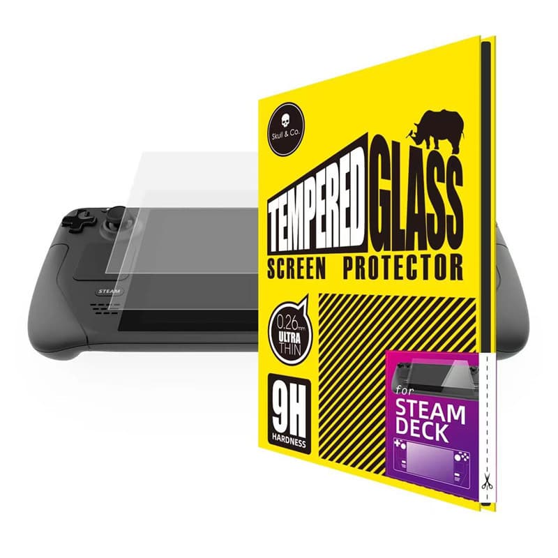 Suitable for Skull&Co.Steam Deck/OLED tempered film ultra-thin 9H 2.5D curved edge SD tempered film