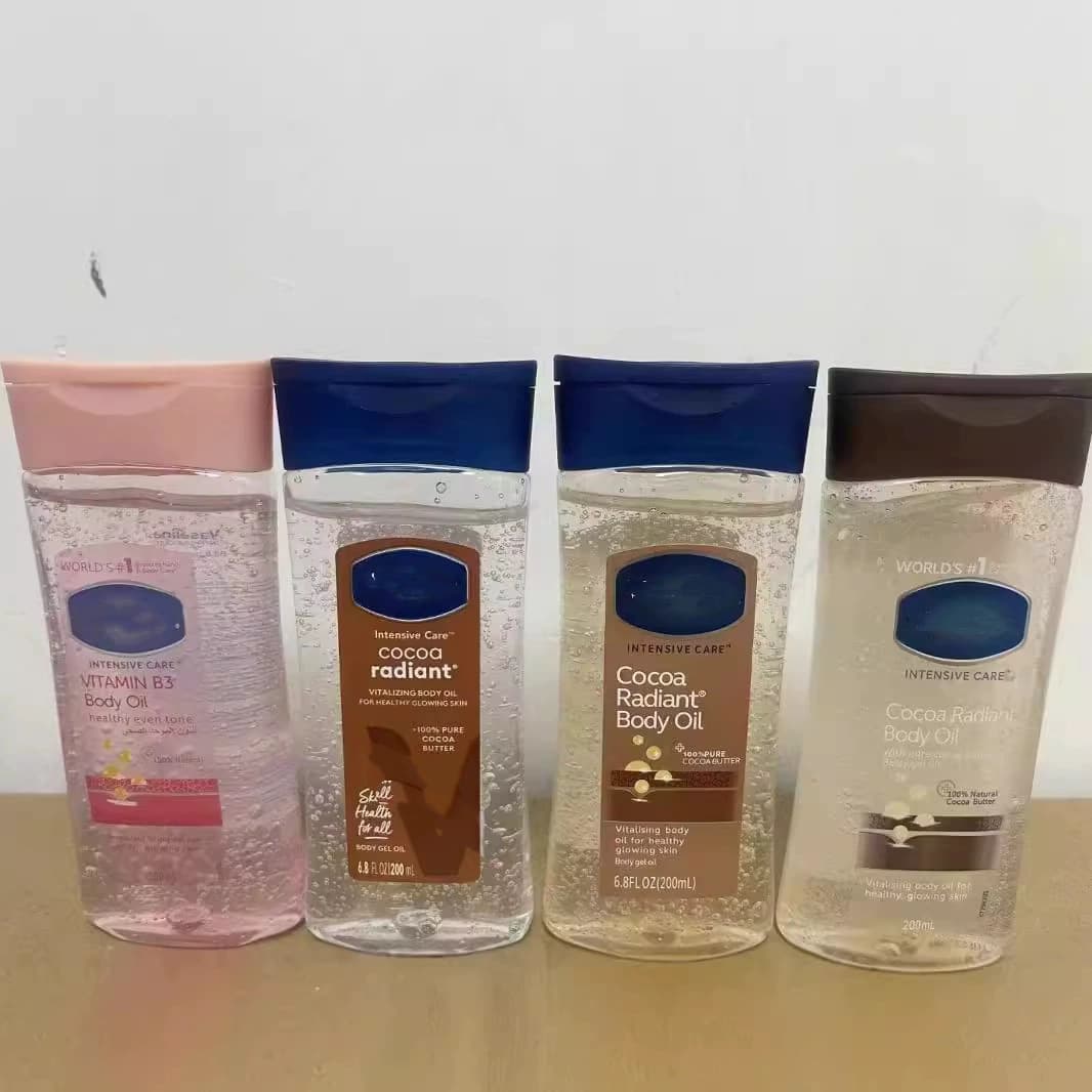 Vaselin Body Gel Oil Cocoa Glow Coffee Rose Moisturizing Body Gel Oil 200ml