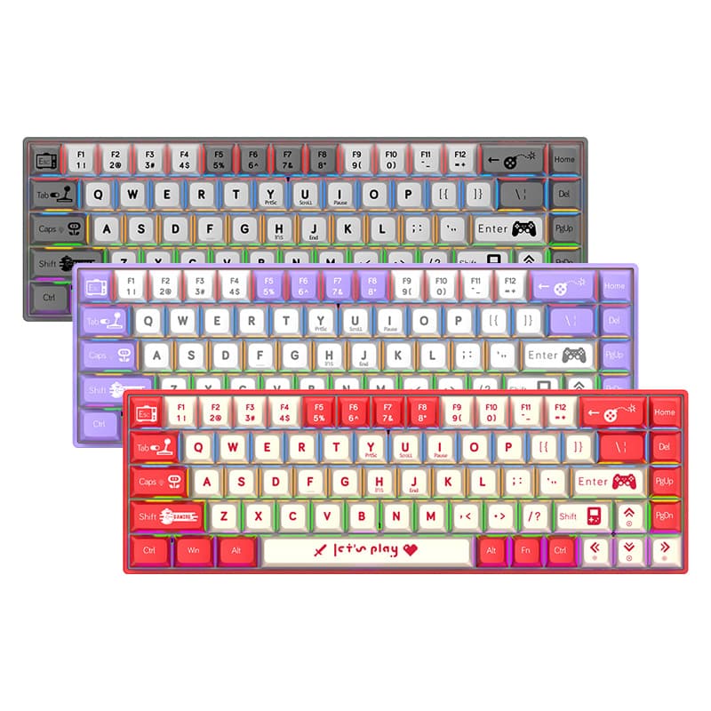 BAJEAL BJ68 Wired Mechanical Keyboard 68 Keys Blue Switch Brown Switch Red Switch Portable N-Key Rollover Hot Swappable Gaming