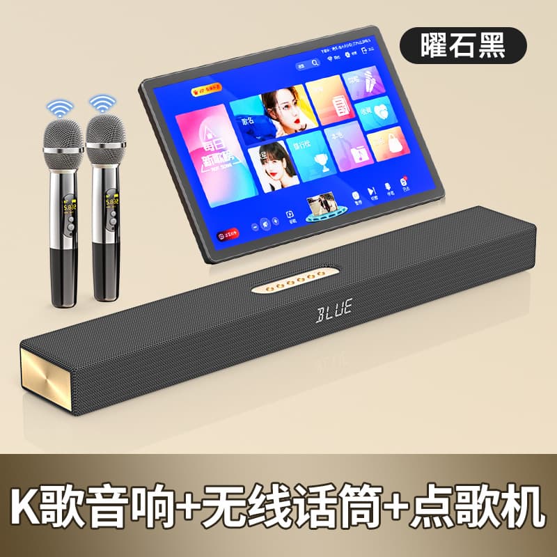 Yiyang 900K Home KTV Audio System Karaoke All-in-One Machine Wireless Microphone Home TV Living Room Cinema