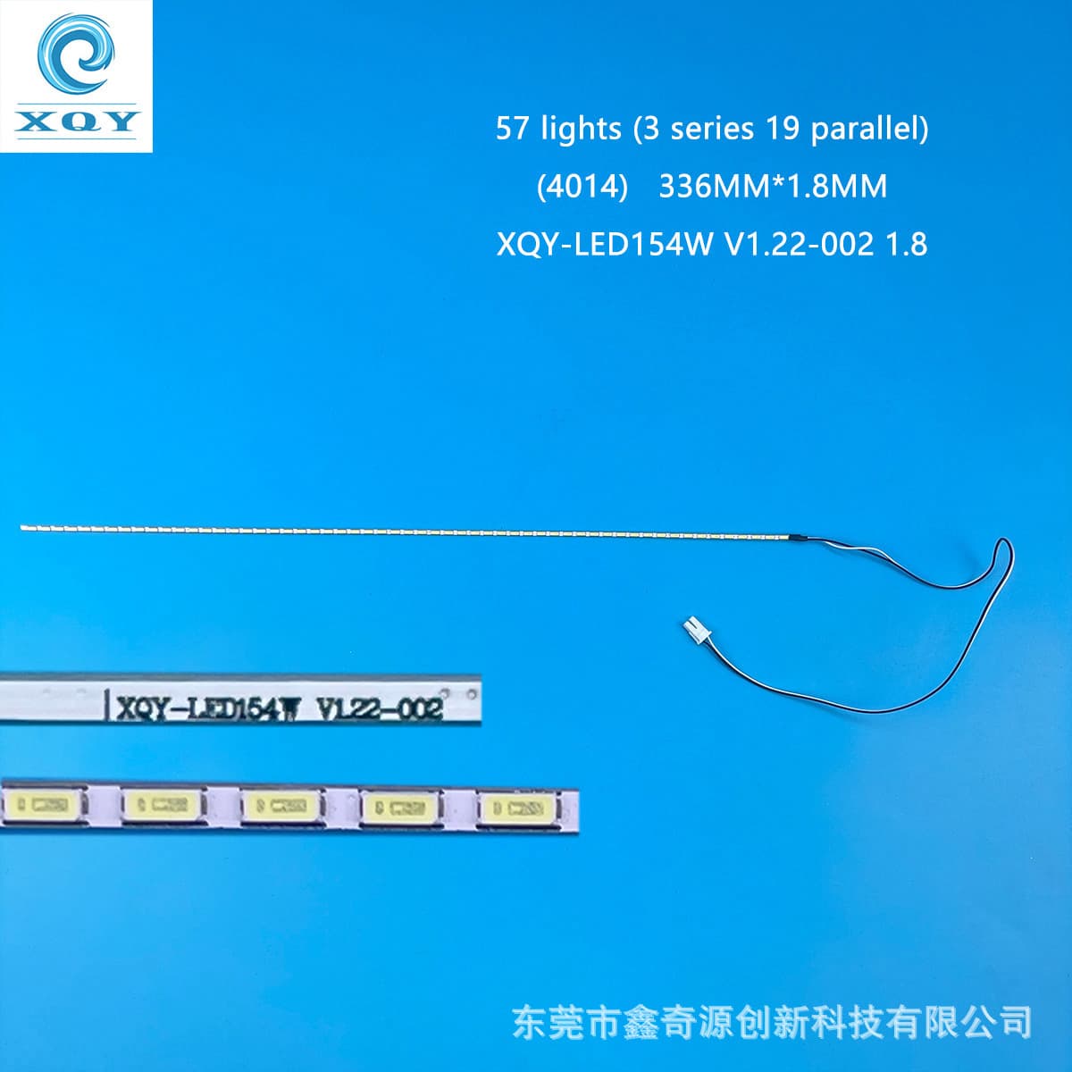 Edge-lit 1.8mm Narrow Width XQY-LED154W V1.22-002 1.8 Backlight Strip 4014 High Brightness