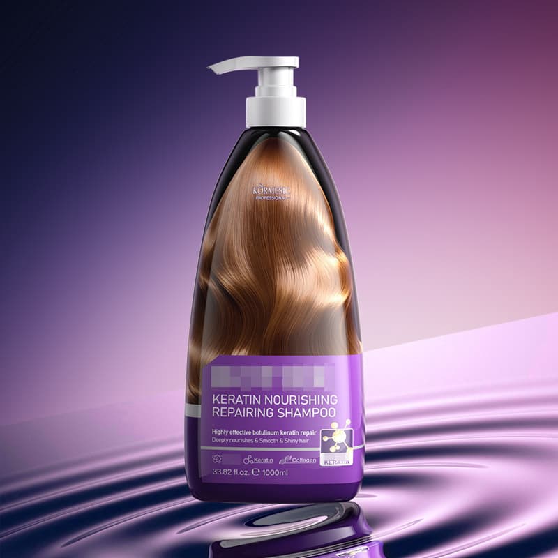 KORMESIC Refreshing Oil-Control Keratin Moisturizing Shampoo Cross-border Factory Wholesale