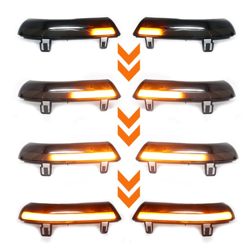LED Sequential Turn Signal Mirror Light for Volkswagen Golf 5 Jetta MK5 Passat Sharan
