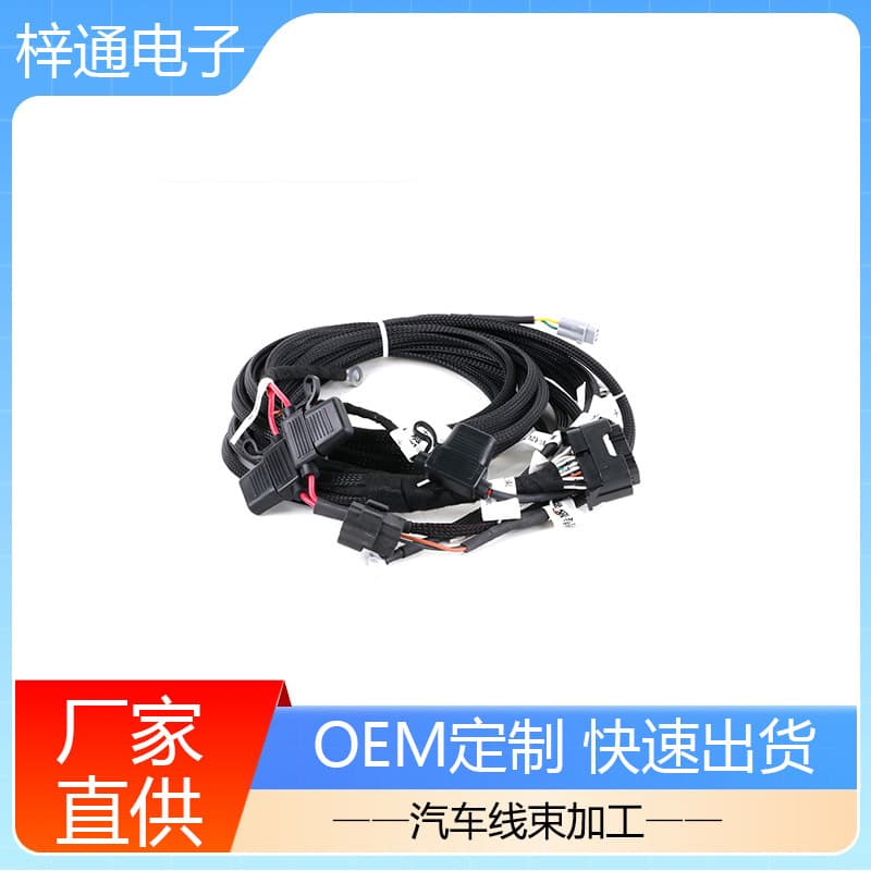 Motorcycle ABS wiring harness, 10th generation anti-lock braking system wiring harness assembly, Tyco AMP TE2290490-1