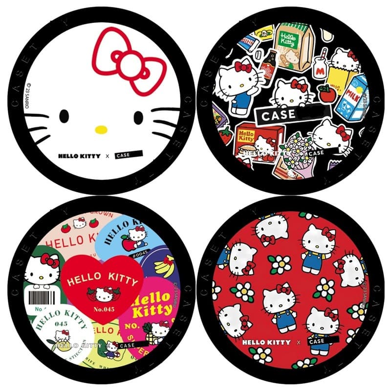 CASE Huaqiangbei Top Edition Proxy Purchase Kitty Magsafe Magnetic Folding Stand Premium Girly
