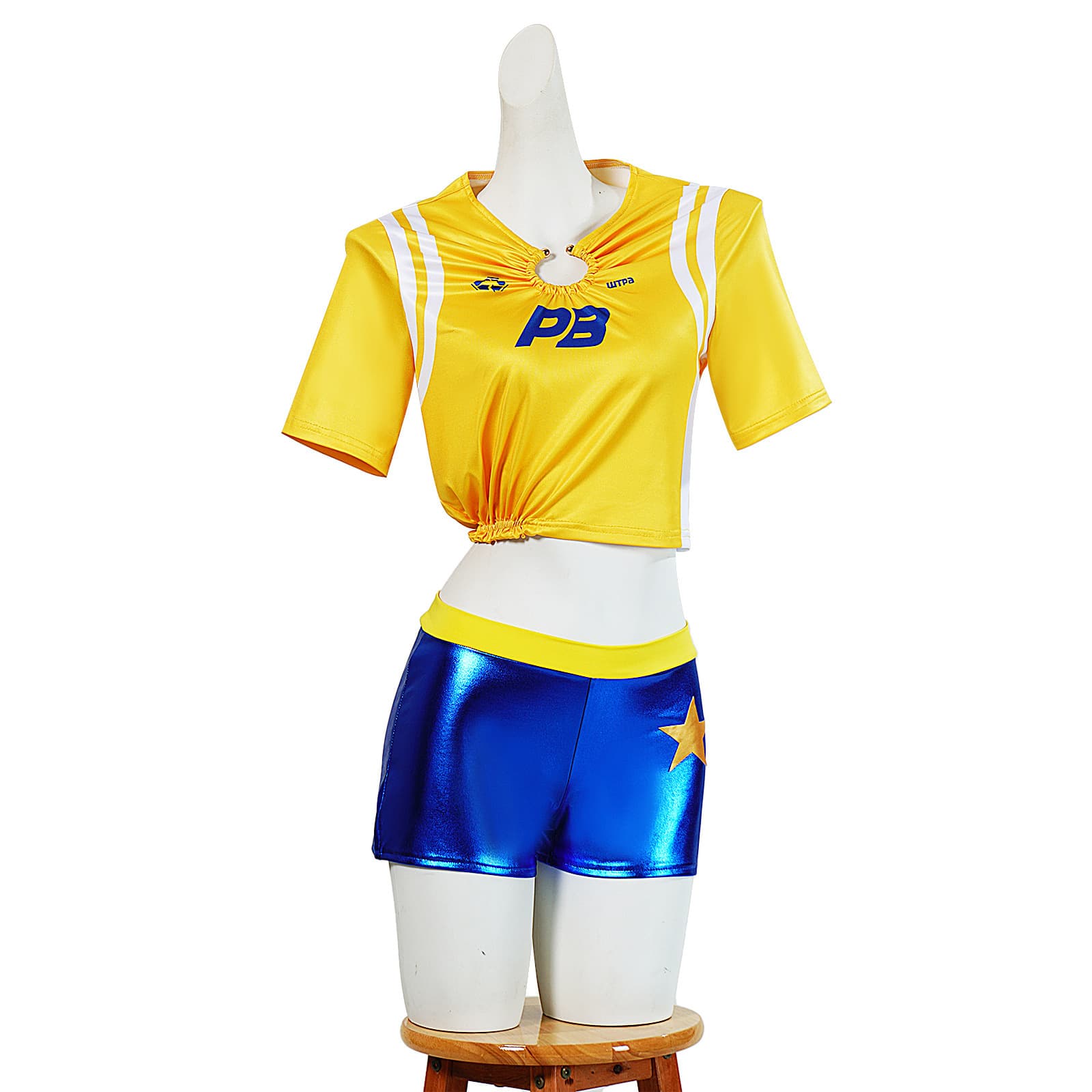 Cross-border World Cup Cheerleader Outfit Lisa Style Goals Stage Costume Role Play Costume