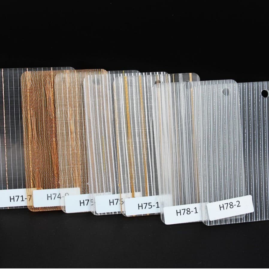 Semi-transparent Frosted Single-sided Steel Mesh Series Acrylic Partitions - PMMA Boards Direct