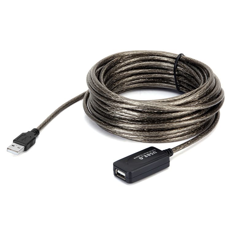 usb2.0 extension cable 5 meters 10 meters 15 meters 20 meters USB male to female built-in chip extension cable built-in signal