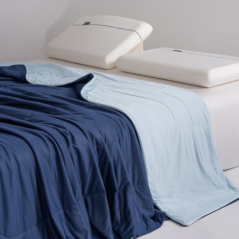 Class A Maternal and Infant Grade Cool Summer Quilt, Air Conditioning Blanket, Machine Washable, Single/Double, Student Summer Thin Blanket Wholesale