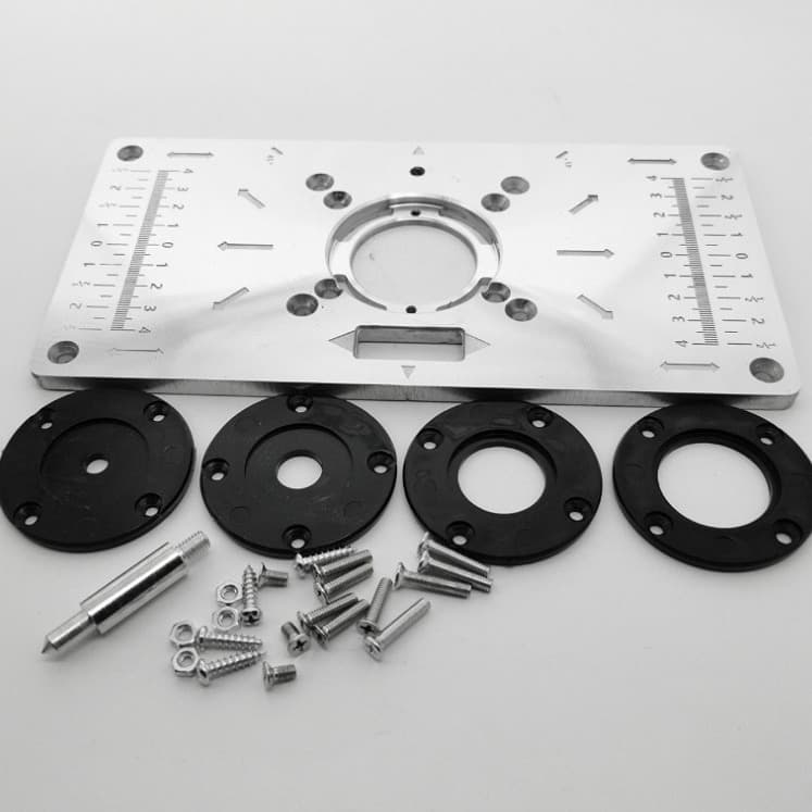 Woodworking tools, trimming machine, inverted plate, cross-border best-selling woodworking insert plate rt0700c