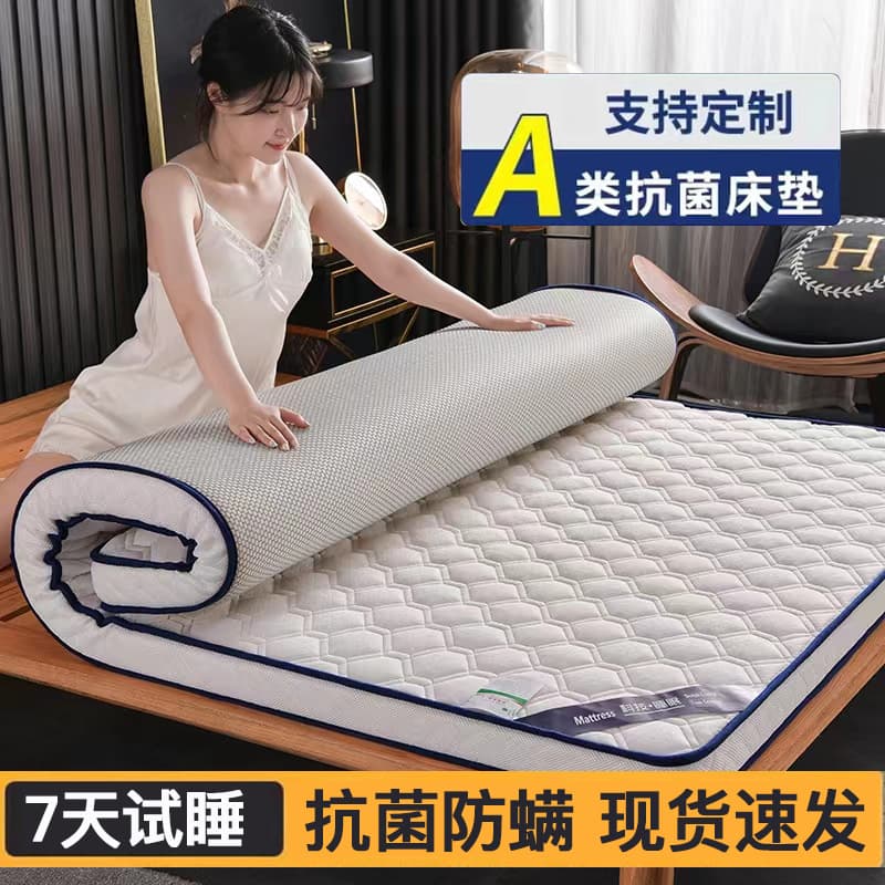 F Mattress Base Soft Pad, Thick Version for Home Use, Dormitory Student Single Tatami Mat, Sponge Cushion, Rental-Specific Mattress