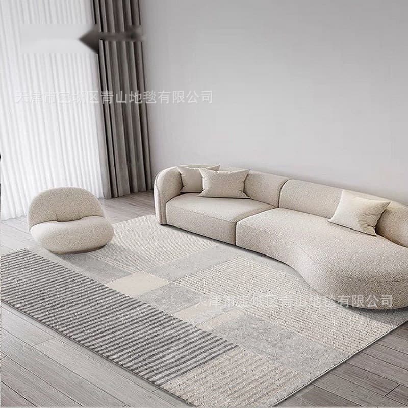 Modern Minimalist Ins Style Rug, Italian Minimalist Living Room Rug, Nordic Style Rug for Living Room, Sofa, Bedroom, Entryway Floor Mat
