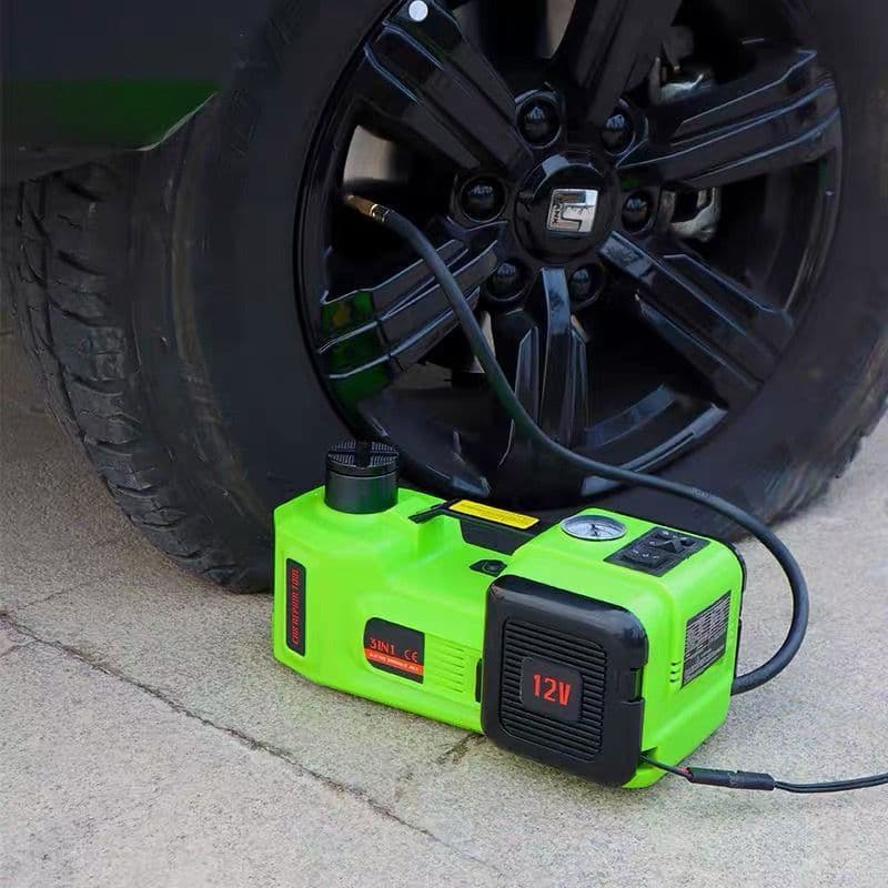 Multifunctional Car Electric 0kg Top 12V RV 5-Ton Hydraulic Vehicle-Mounted Air Pump Off-Road Vehicle Electric Wrench
