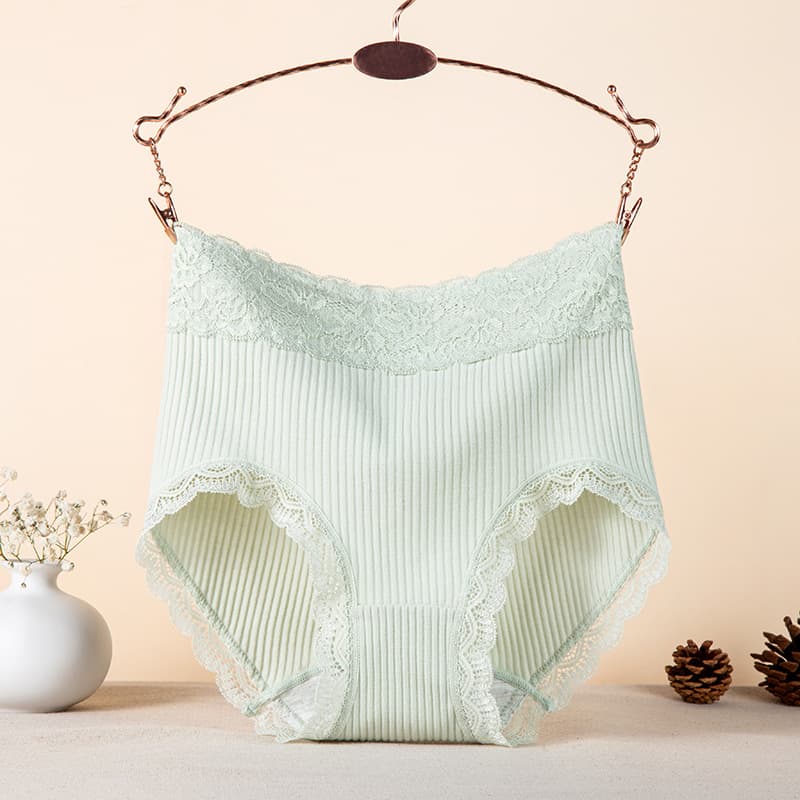 Factory Wholesale Sexy Lace Panties High Waist Women Cotton Panties Women Cotton Breathable Triangle Panties