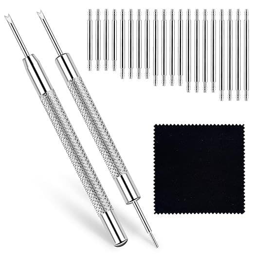 Watch Repair Tool 23-Piece Set, Disassembly and Strap Replacement Kit, Single-Head Spring Bar Tool, Strap Remover, Watch Band Tool