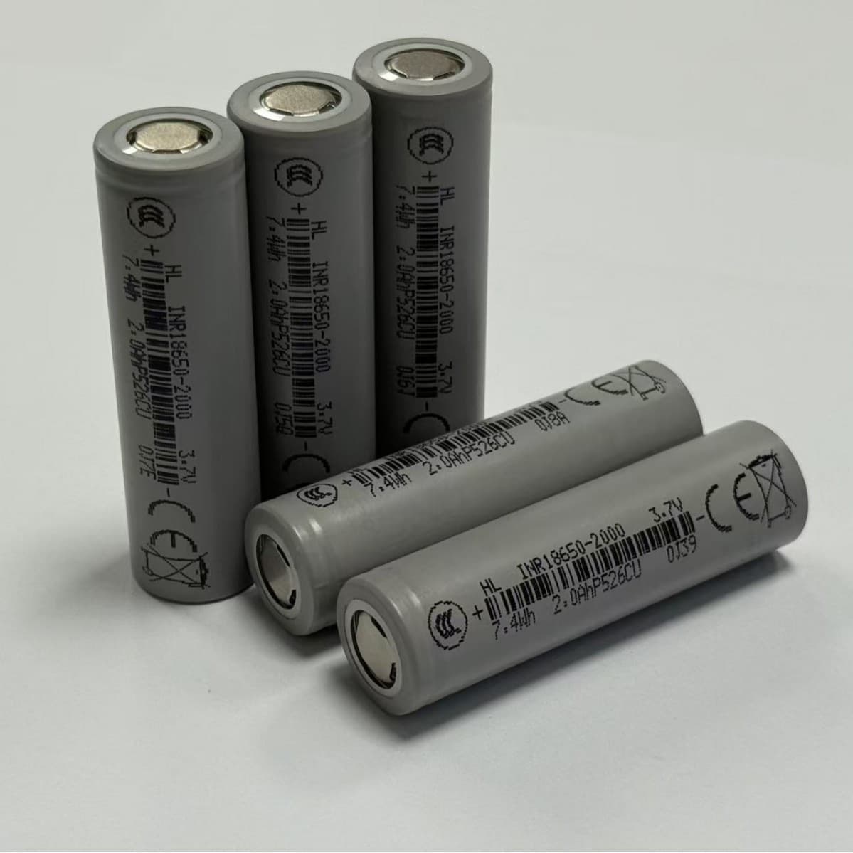 Hongli 18650 power lithium battery 5C 2000mah full capacity electric vehicle lithium battery 2000MAH 5C