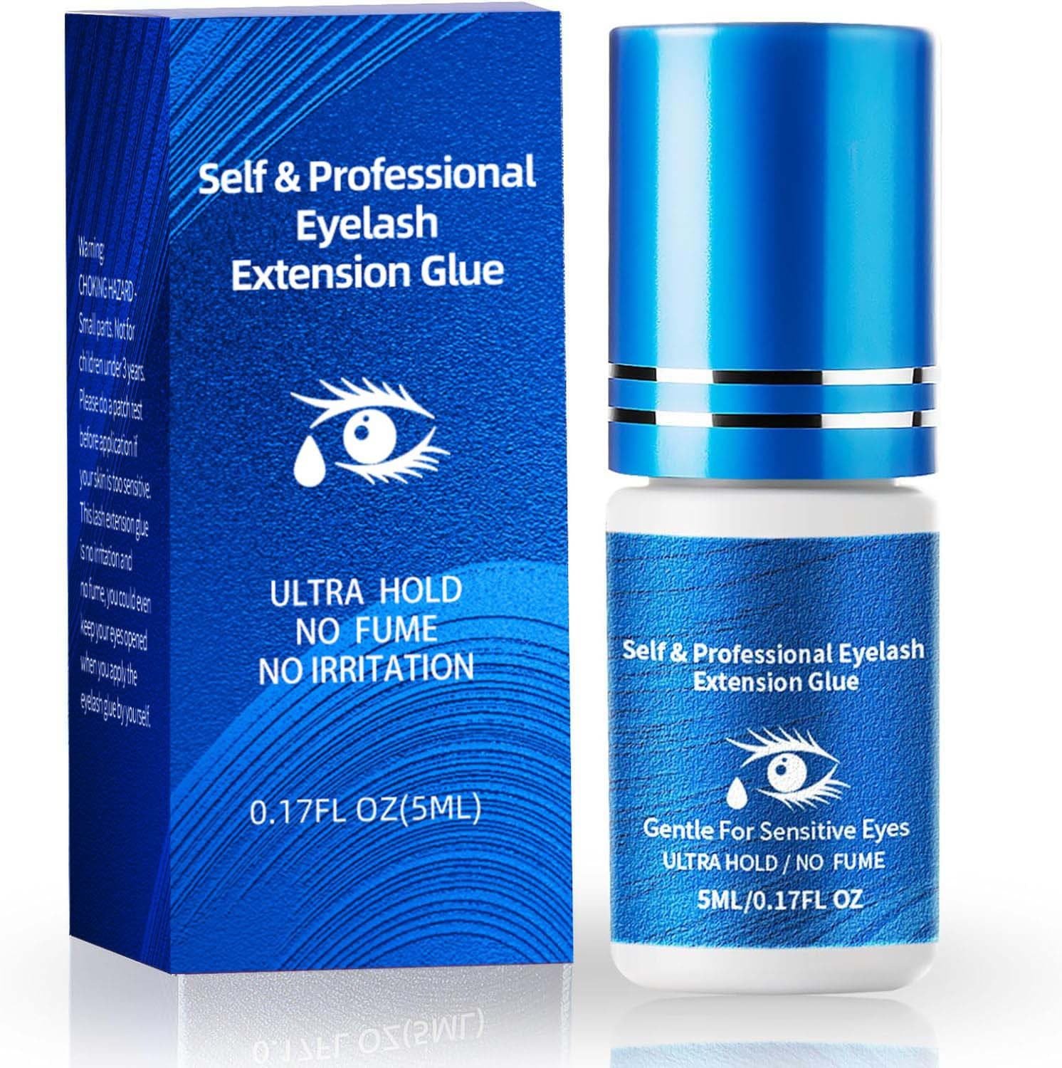 Self-lash extension glue, quick-drying, long-lasting, gentle and non-irritating false eyelash adhesive, cross-border semi-permanent, girl group eye beauty