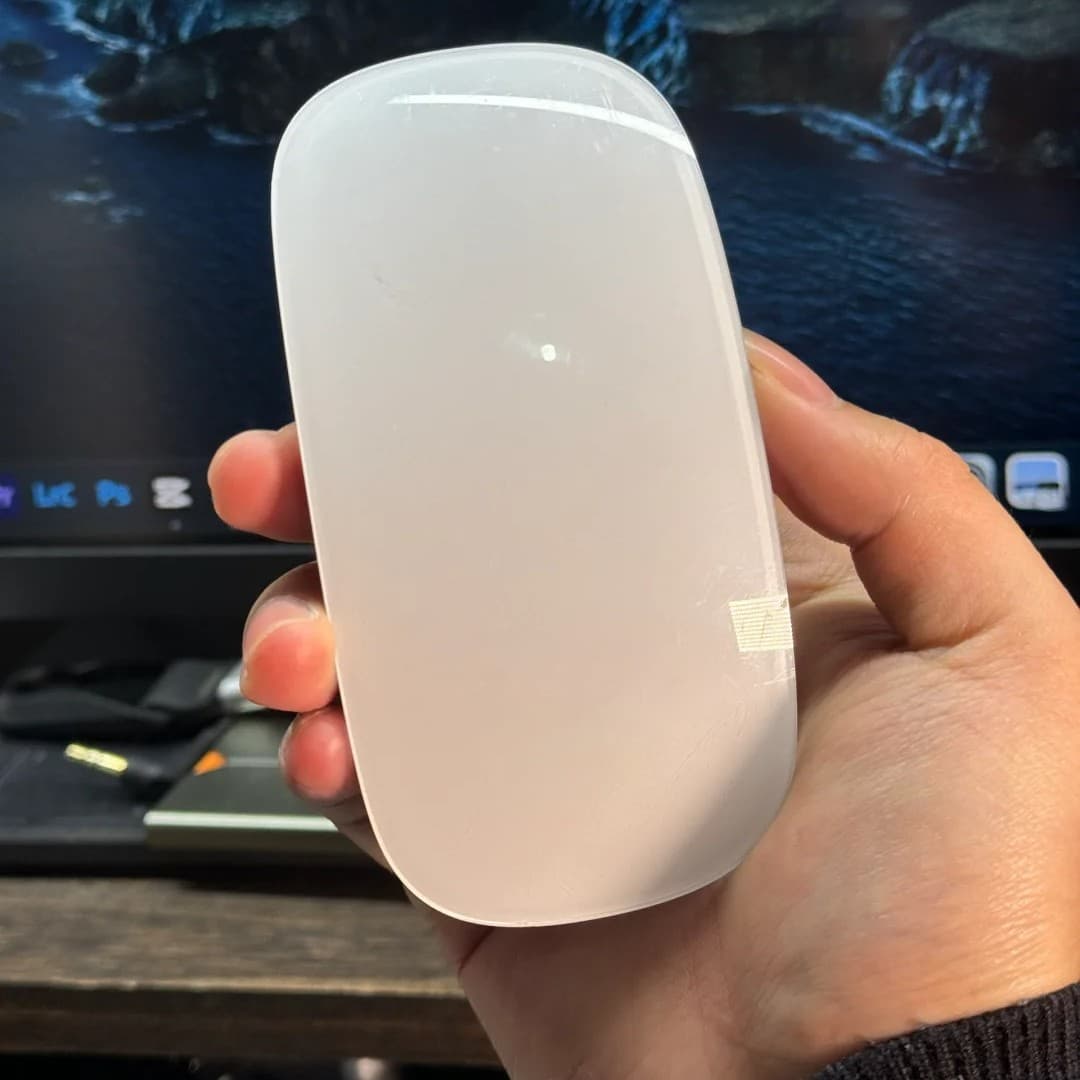 In Stock 3rd Gen Magic Charging Bluetooth Touch Mouse Silent Four-Way Gesture Glass Panel Cross-Border Dropshipping