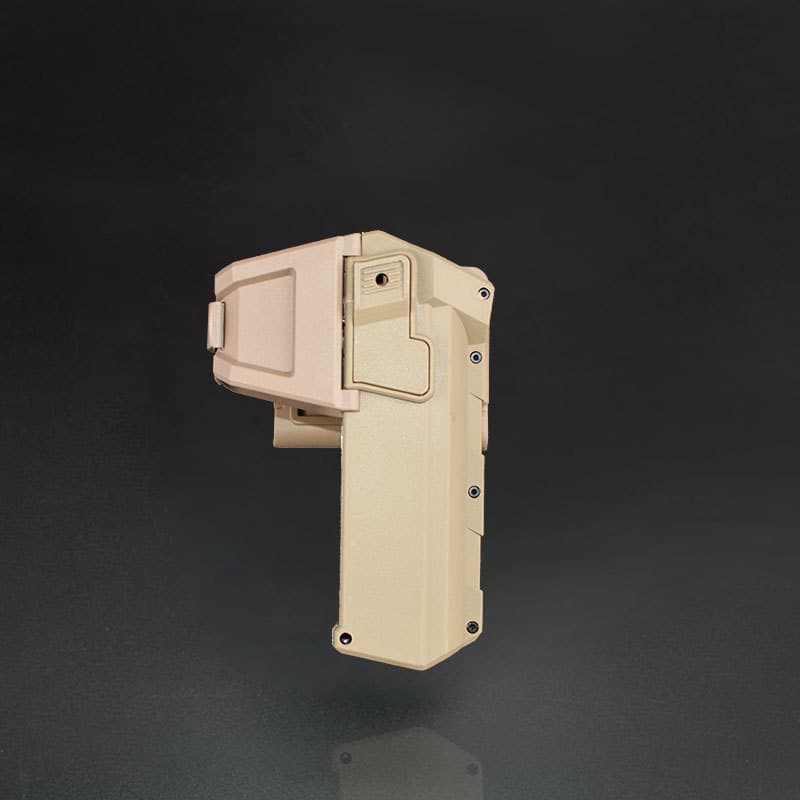 GLCOK Glock Tactical Holster with Light, Under-Barrel Flashlight, G17 New Galaxy Quick-Release Holster, RMR Compatible