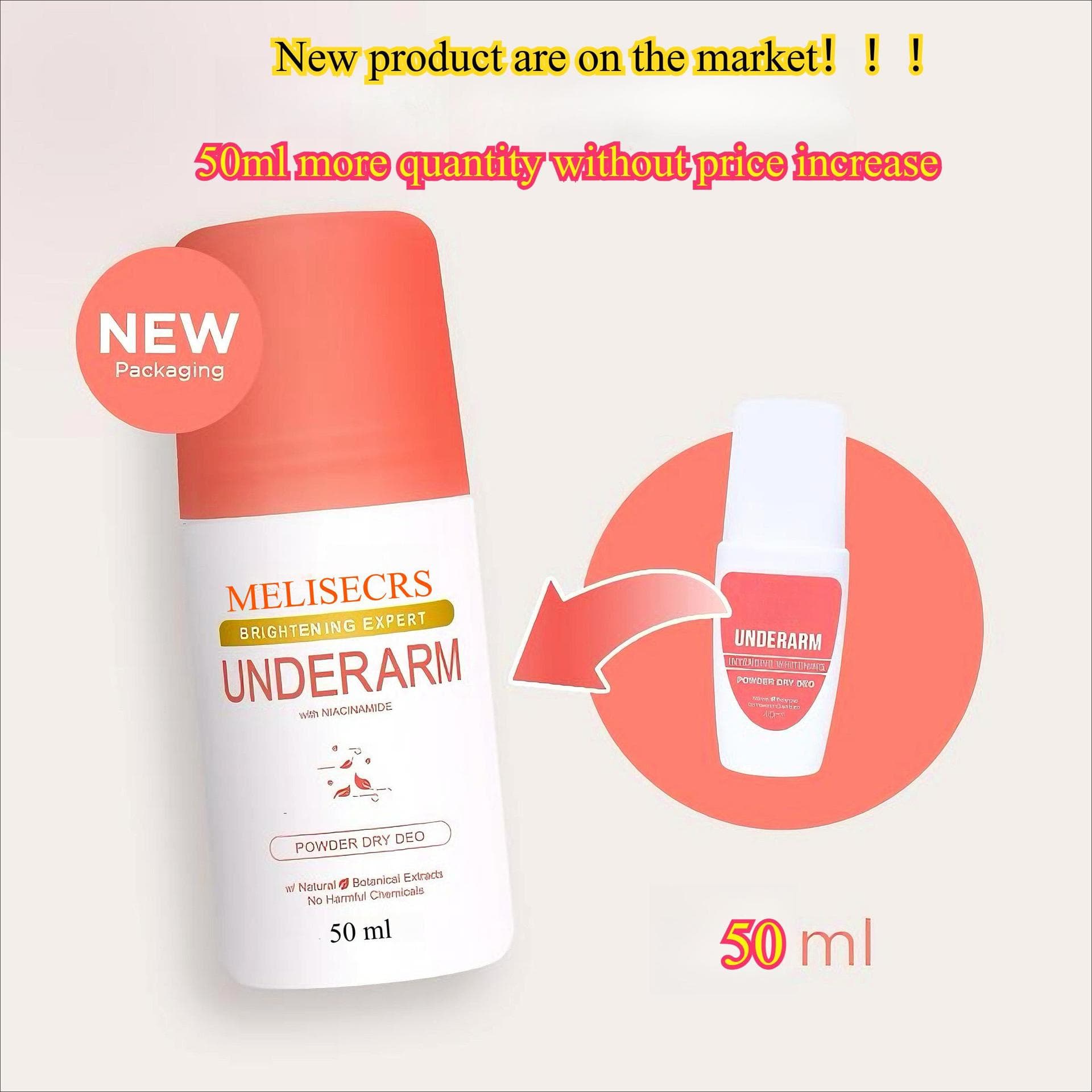 In-Stock Hot-Selling Cross-Border Scented Deodorant Stick for Underarm Odor Elimination, Southeast Asia TIKTOK