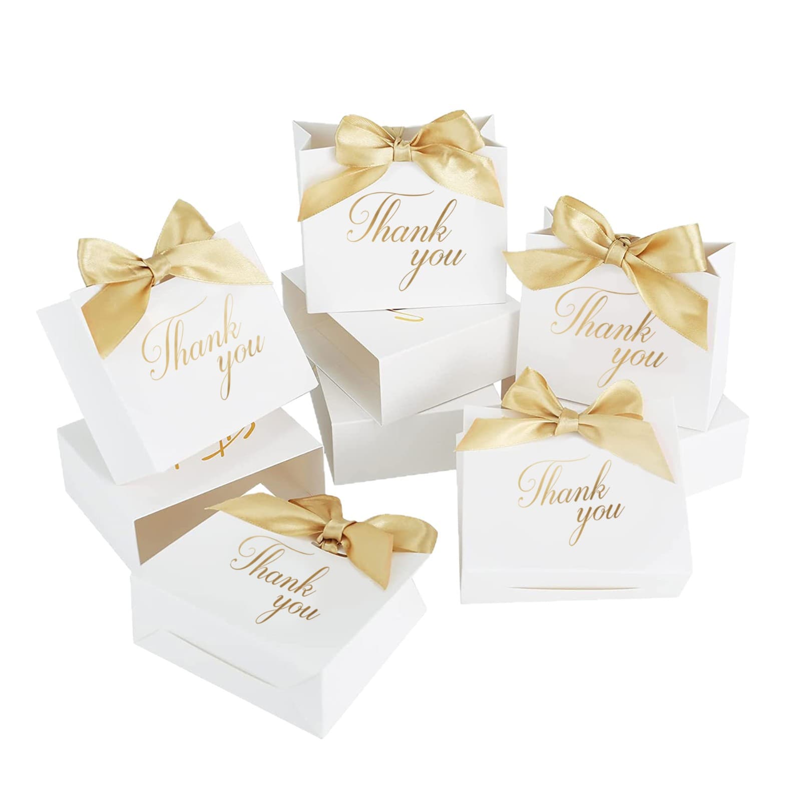 In Stock Cross-Border Candy Gift Box New Ribbon Bow Souvenir Wedding Candy Box Window Paper Lunch Box Wholesale Available