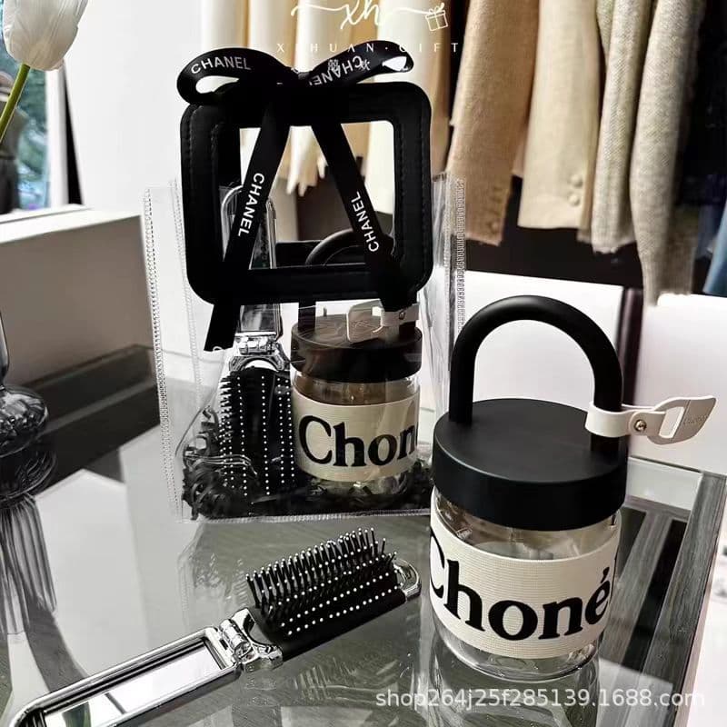 Premium gift bag transparent bag black pvc handbag birthday souvenir gift wedding kindergarten packaging