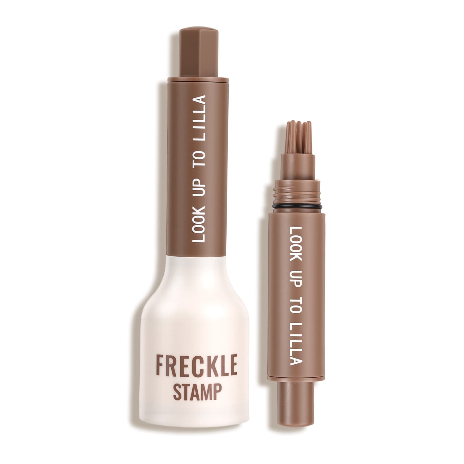 Cross-border LOOK UP TO LILLA natural, realistic, anti-smudge, waterproof, long-lasting seal-style freckle pen makeup
