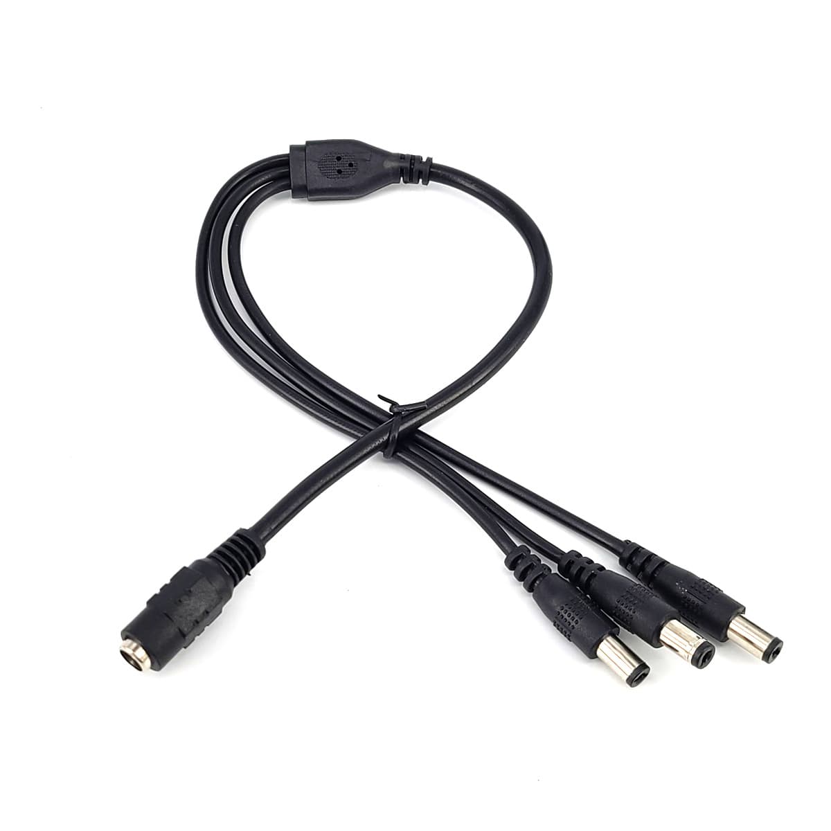 1-to-3 Power Cable, DC Female to DC Male, 1-to-3 All-Copper Power Cable, 5.5*2.1