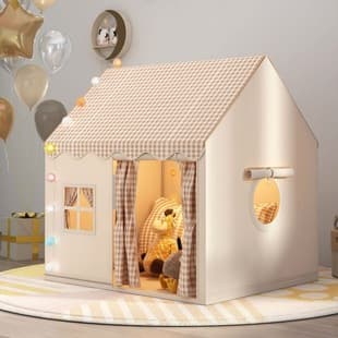 Nordic Style Kids Play Tent Bedroom Room Decoration Toy House Indoor Sleeping Small House Boys Fort Tent