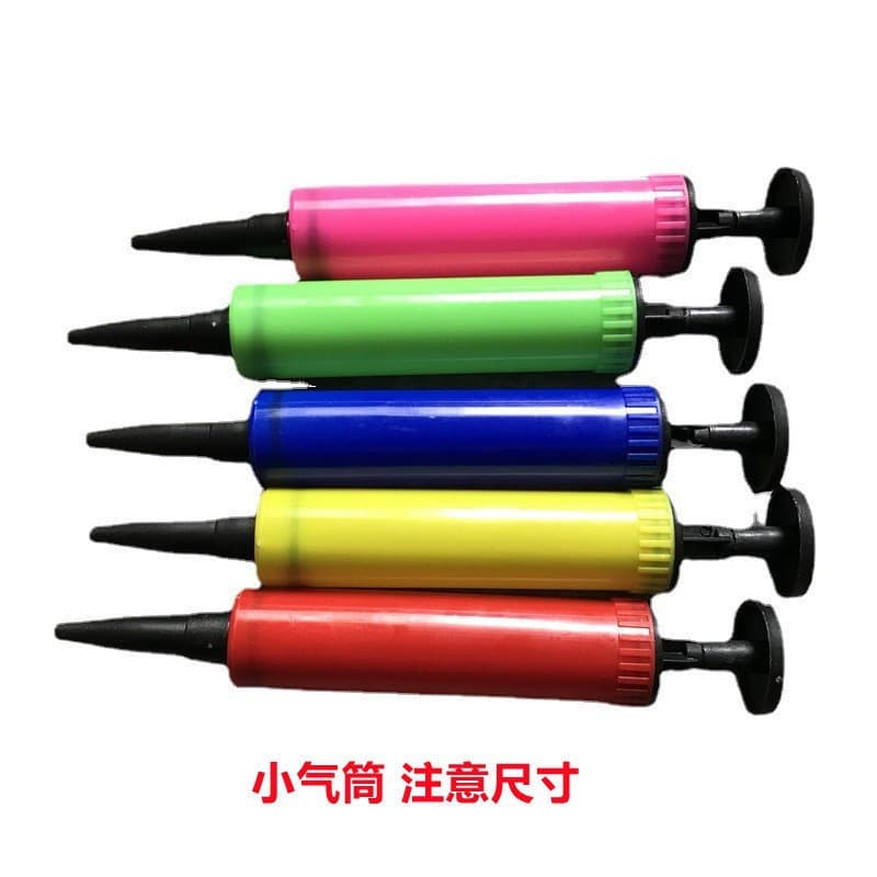 Small Mini Air Pump New Hand Push Plastic Balloon Manual Inflator Toy Balloon Accessories