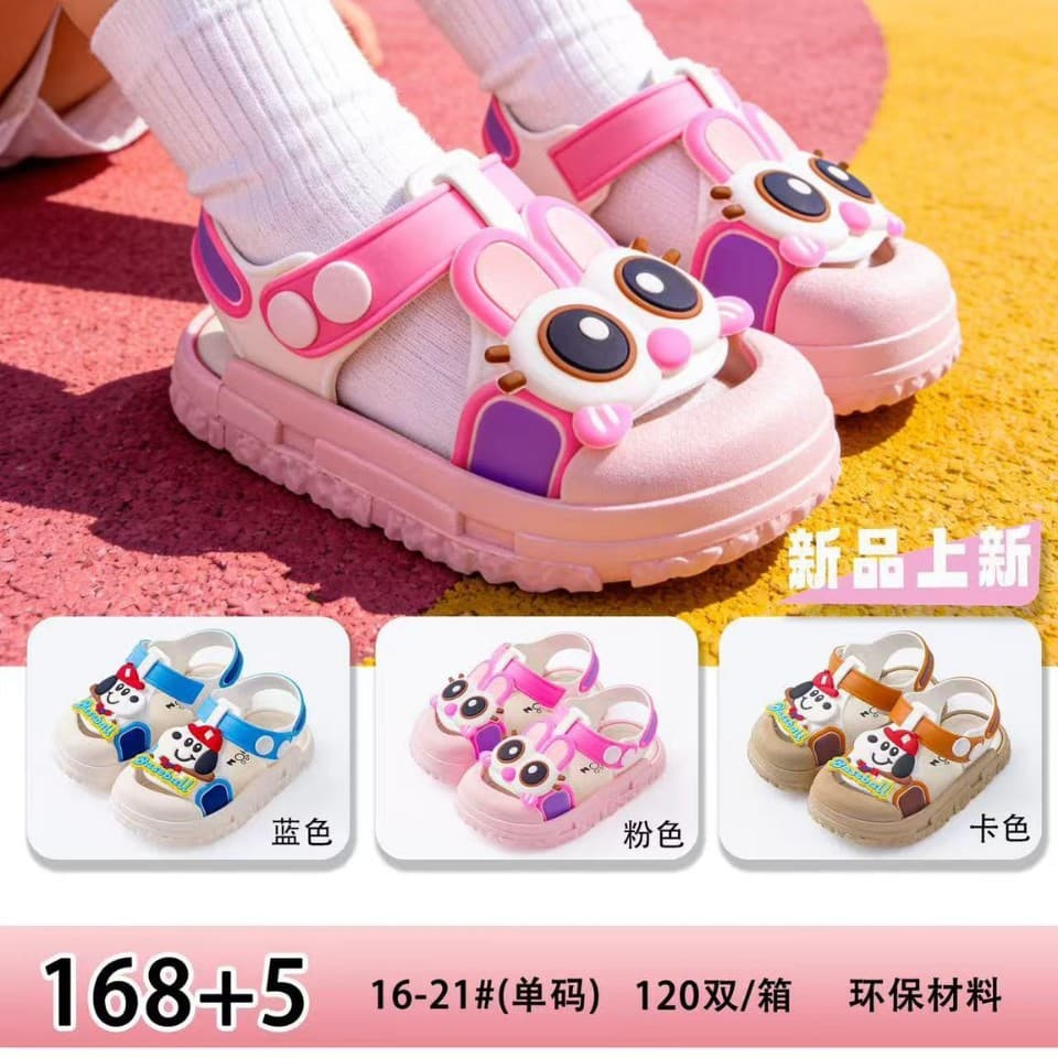 Children's Sandals 2026 Summer New Anti-Slip Sandals for Toddlers and Kids Comfortable Soft Sandals Wholesale