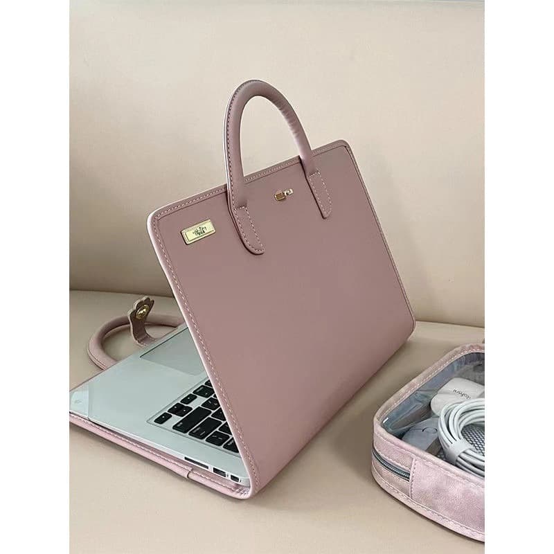 Protective Sleeve Laptop Bag for Notebook, Pink, Gender-Neutral Style