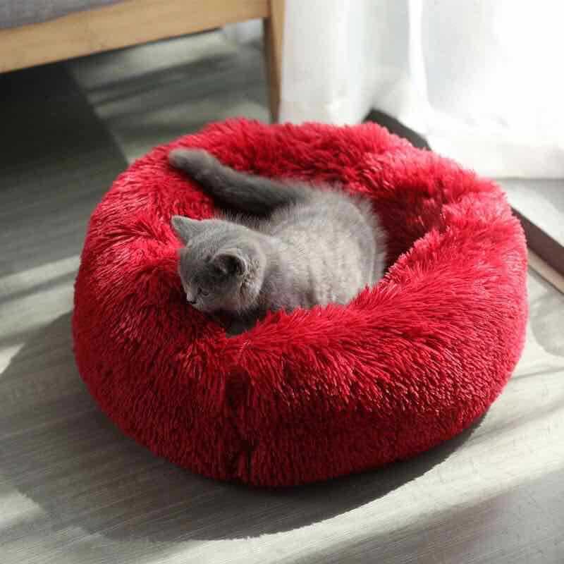 Dog Kennel, Cat Kennel, Long-Haired Round Kennel, PV Velvet Pet Kennel Mat Manufacturer, Self-Produced Export Kennel, Cat and Dog Kennel